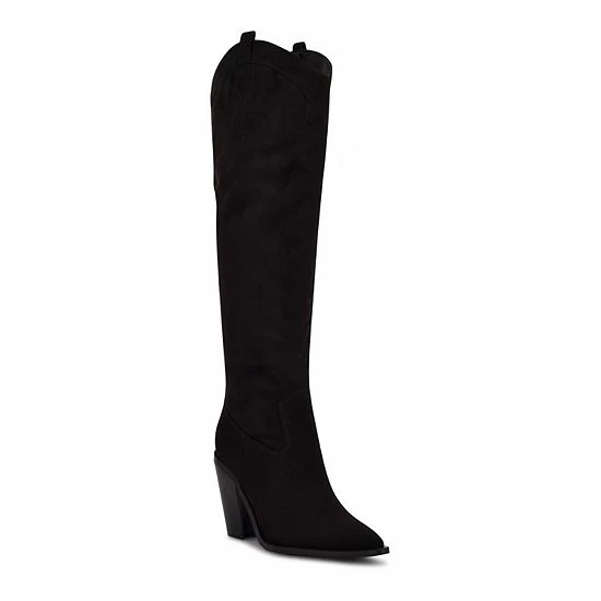 Nine West Kliva Women's Knee-High Boots Black 8 Nine West Kliva Women's Knee-High Boots Black - Image 8