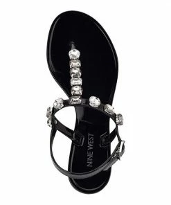 Nine West Juniper Women's Jelly Sandals Clear -Nine West Shop unnamed file 6292