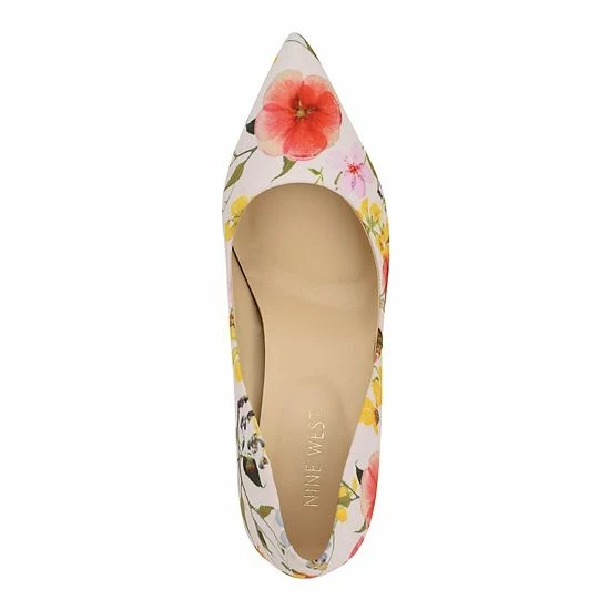 Nine West Etta Women's Leather High Heels Black Leather 4 Nine West Etta Women's Leather High Heels Black Leather - Image 4