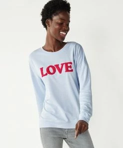 Women's Nine West Graphic Sweatshirt Hello Weekend -Nine West Shop unnamed file 6320