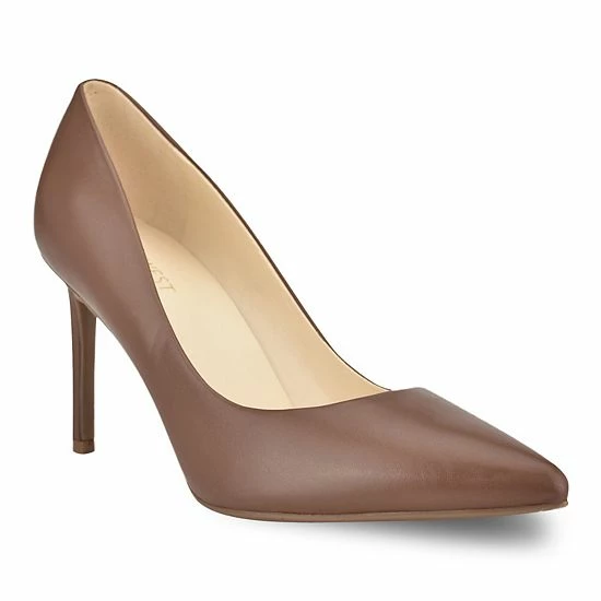 Nine West Etta Women's Leather High Heels Black Leather 9 Nine West Etta Women's Leather High Heels Black Leather - Image 9