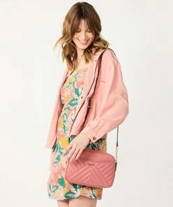 Nine West Drapey Bomber Jacket Ana Pink -Nine West Shop unnamed file 6373