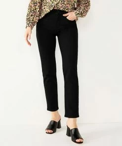 Women's Nine West Slimming Straight Jeans Medium Dark