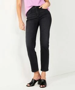 Women's Nine West Slimming Straight Jeans Medium Dark -Nine West Shop unnamed file 642