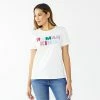 Women's Nine West Crewneck Graphic Tee Everything Is Fine