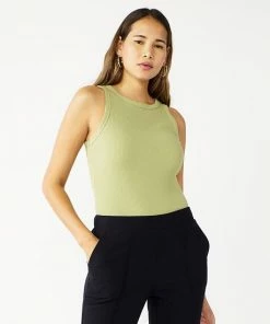 Women's Nine West Ribbed Tank