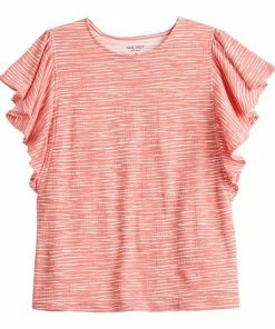 Women's Nine West Flutter Sleeve Top Kelly Lavender -Nine West Shop unnamed file 6493