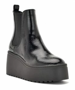 Nine West Henrita Women's Platform Wedge Boots Black -Nine West Shop unnamed file 652