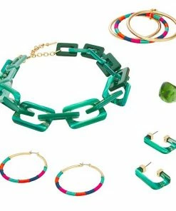 Nine West Green Resin Domed Ring -Nine West Shop unnamed file 6528