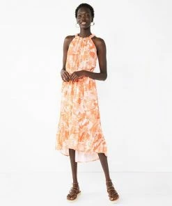 Women's Nine West High-Low Hem Midi Dress Mineral Black -Nine West Shop unnamed file 6551