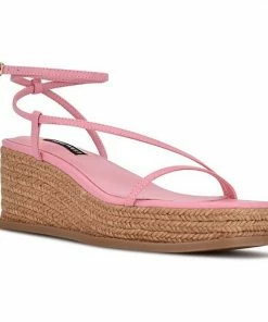 Nine West Alexx Women's Wedge Sandals New Pink 7 Nine West Alexx Women's Wedge Sandals New Pink -Nine West Shop unnamed file 6558