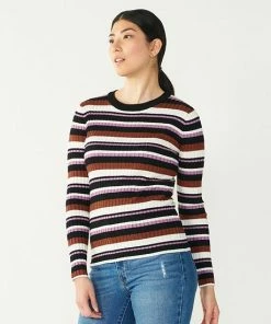 Women's Nine West Ribbed Crewneck Sweater Light Pink 35 Women's Nine West Ribbed Crewneck Sweater Light Pink -Nine West Shop unnamed file 6587