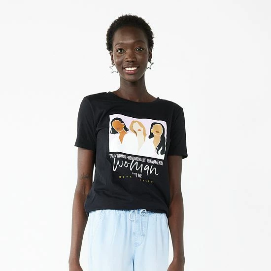 Women's Nine West Women's History Tee 1 Women's Nine West Women's History Tee