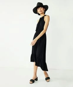 Petite Nine West High-Low Halter Neck Midi Dress Summer Zebra -Nine West Shop unnamed file 6623