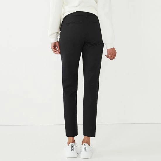 Women's Nine West Slim Ankle Pants Liberty Navy 2 Women's Nine West Slim Ankle Pants Liberty Navy - Image 2