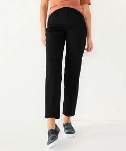 Women's Nine West Curvy Slimming Straight Jeans Light