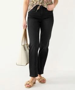 Women's Nine West Curvy Slimming Straight Jeans Light -Nine West Shop unnamed file 768