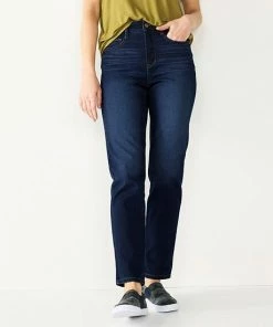 Women's Nine West Curvy Slimming Straight Jeans Light -Nine West Shop unnamed file 770