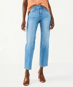 Women's Nine West Curvy Slimming Straight Jeans Light -Nine West Shop unnamed file 772