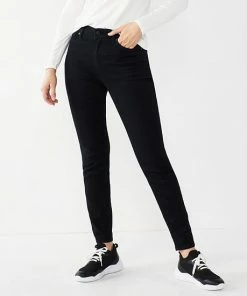 Petite Nine West Slimming High-Rise Skinny Jeans Lafayette