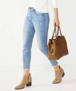 Women's Nine West Slimming Ankle Jeans Medium Wash -Nine West Shop unnamed file 825