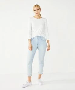 Women's Nine West Slimming Ankle Jeans Medium Wash -Nine West Shop unnamed file 827