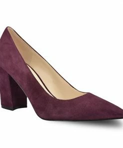 Nine West Cara Women's Block Heel Pumps Medium Blue -Nine West Shop unnamed file 880