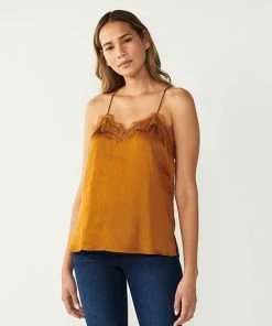 Women's Nine West Lace Trim Cami Faint Whisper -Nine West Shop unnamed file 935