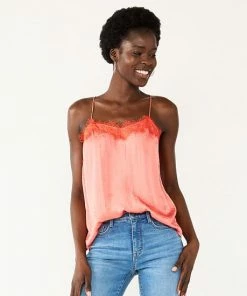 Women's Nine West Lace Trim Cami Faint Whisper -Nine West Shop unnamed file 942